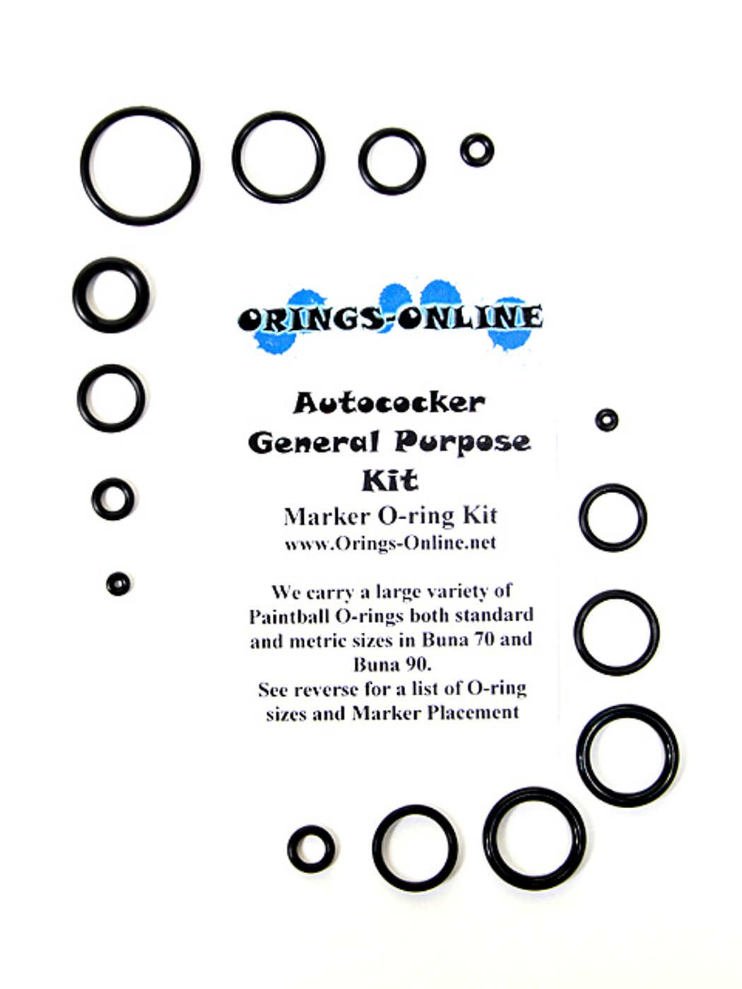Autococker General O-ring Kit